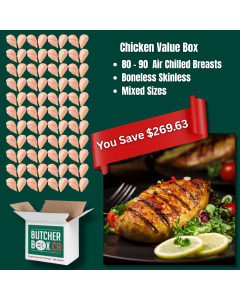 Family Pack of Air Chilled Chicken Breast, Boneless Skinless