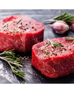 2 Pack of Top Sirloin Steak - AAA, Grass Fed, Baseball Cut