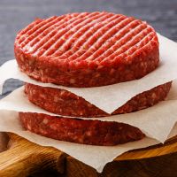 Ground sirloin burgers, 100% grass fed, grass finished, gluten free