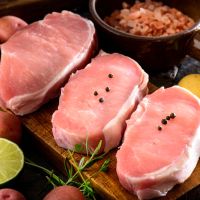 Pork loin chops, center cut, boneless