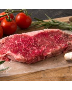 New York Striploin Steak, AAA, Grass Fed, Grain Finished