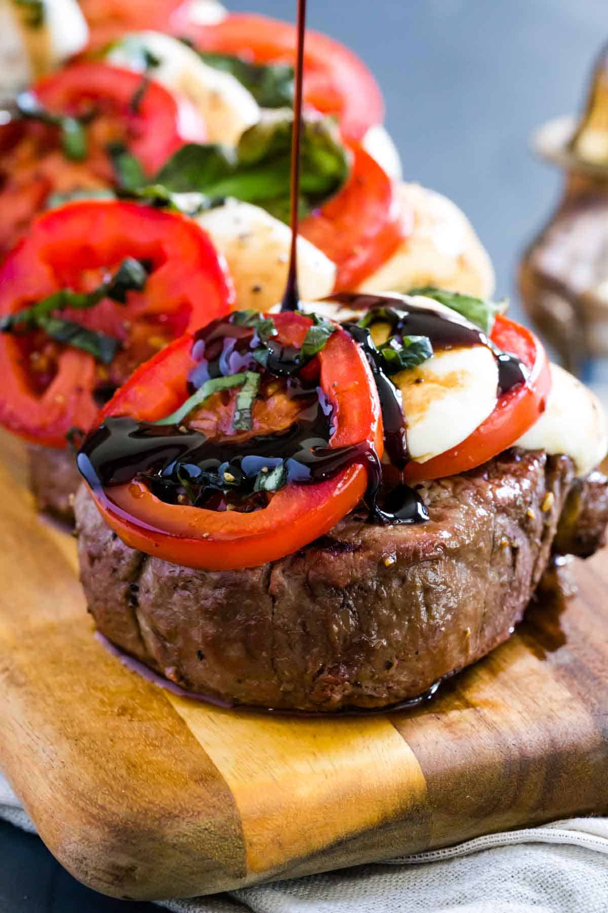 Caprese Filet Mignon Recipe from ButcherBox.ca