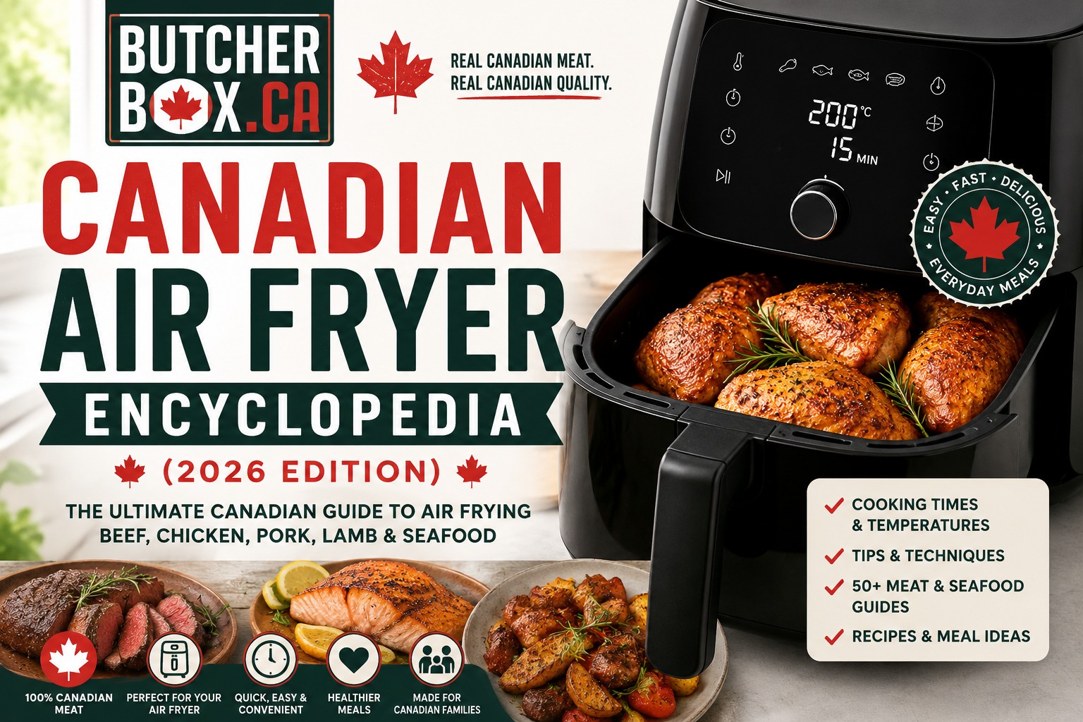 Canadian Air Fryer Encyclopedia from ButcherBox.ca