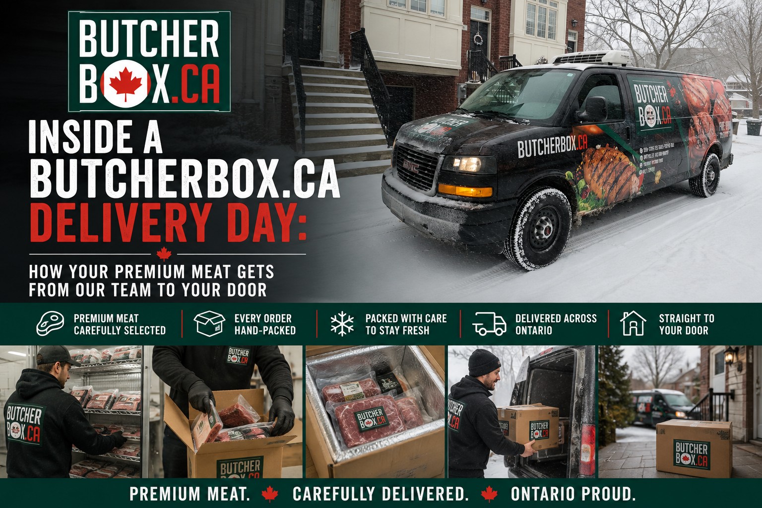 Inside a ButcherBox.ca Delivery Day
