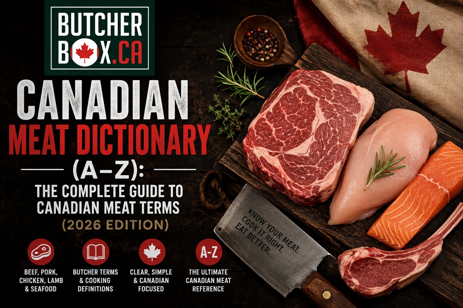 Meat Dictionary from ButcherBox.ca
