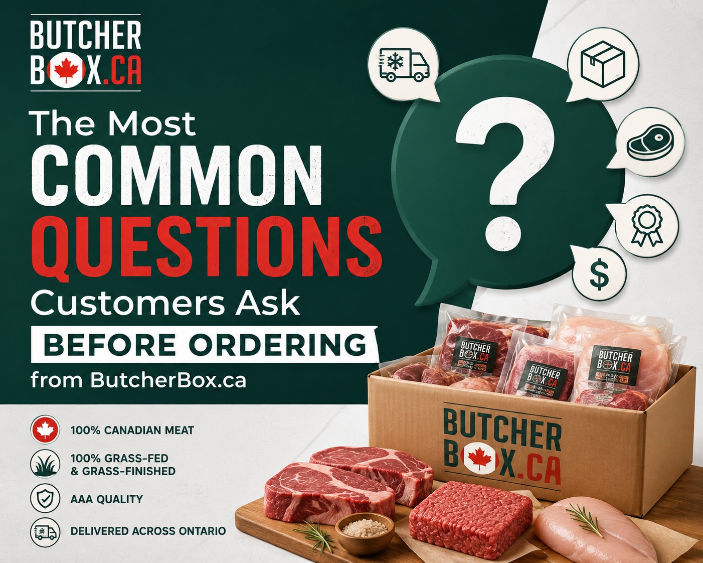 The Most Common Questions Customers Ask Before Ordering from ButcherBox.ca