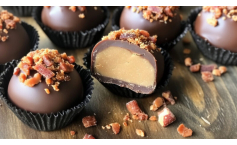 Bacon Peanut Butter Truffles
