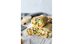 Easy Chicken Caesar Wrap 