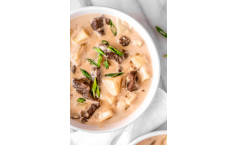 Creamy Beef and Potato Soup
