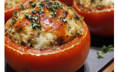 Roasted Stuffed Tomatoes