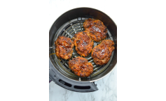 Air Fryer Loaded Mini Meatloaf