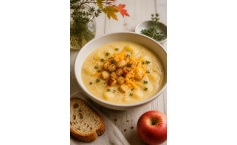 Apple Cheddar Potato Soup