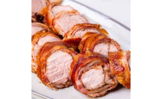 Smoked Bacon-Wrapped Pork Loin