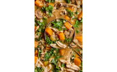 Fall Chicken and Wild Rice Soup