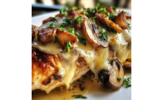 Gouda & Mushroom Stuffed Chicken
