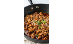 Honey Garlic Ground Turkey