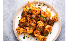 Steak and Shrimp Kabobs
